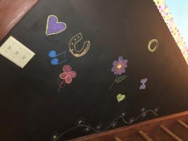 chalkboard wall